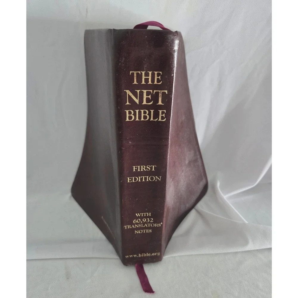 NET Bible 1st Edition Bonded Leather Translators Notes Study Bible